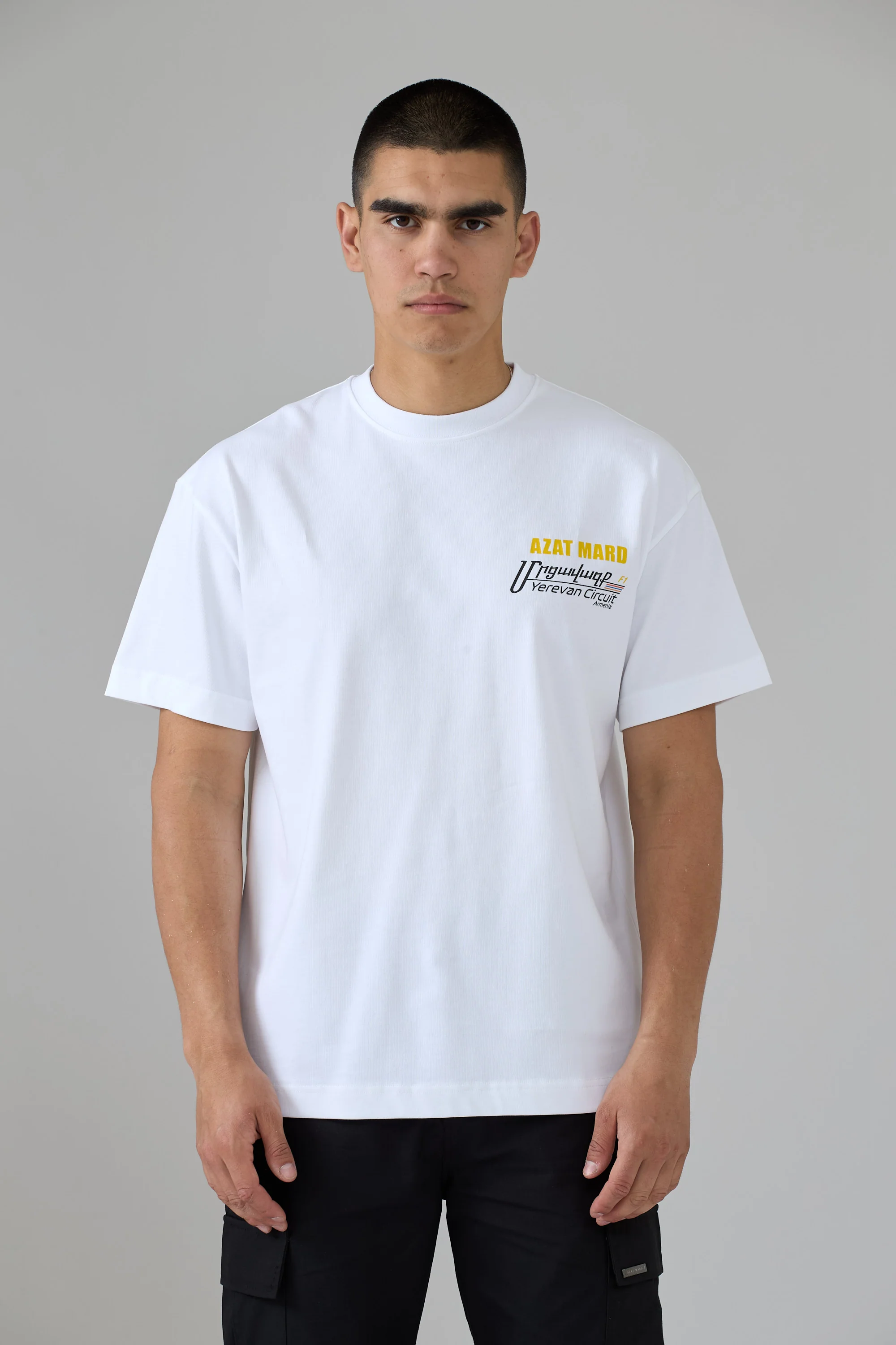 WHITE YEREVAN RACING T-SHIRT - Image 2