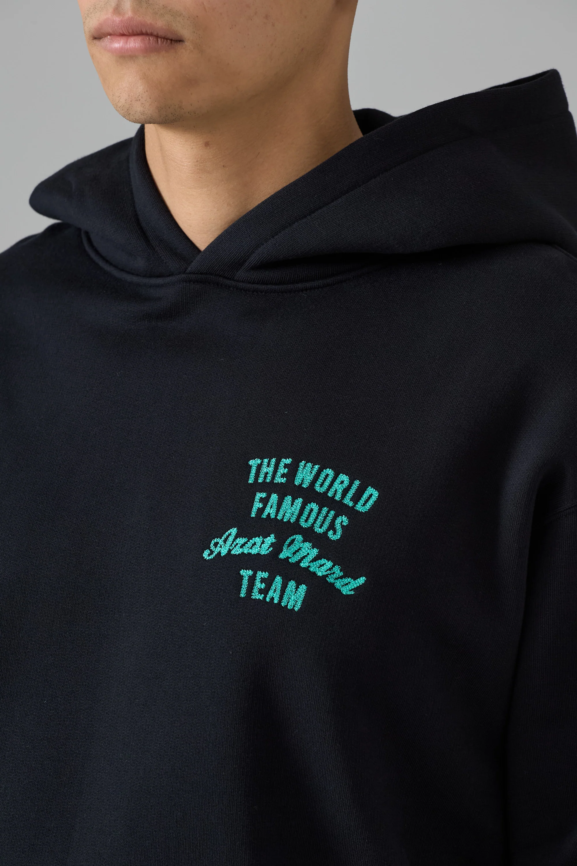 WORLD FAMOUS AZAT MARD TEAM BLACK HOODIE - Image 4