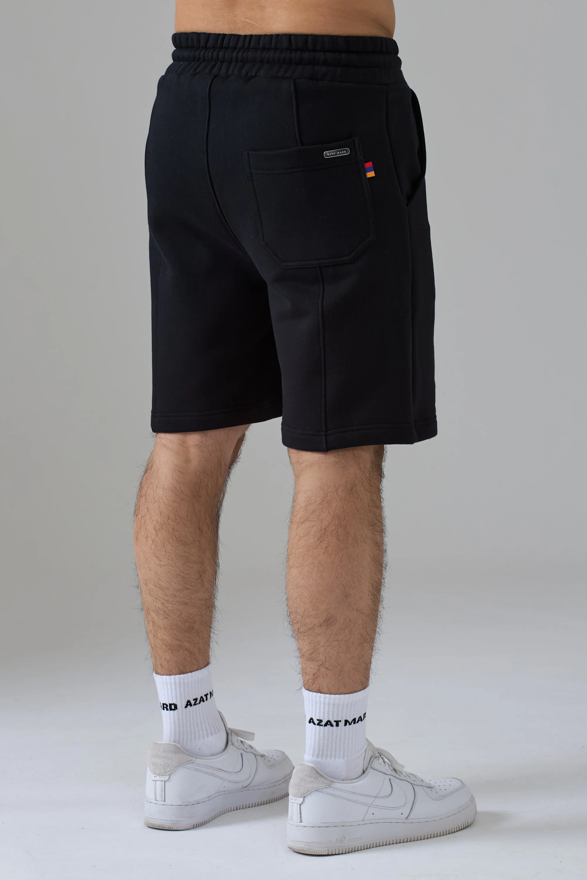WORLD FAMOUS AZAT MARD TEAM BLACK SHORTS - Image 4