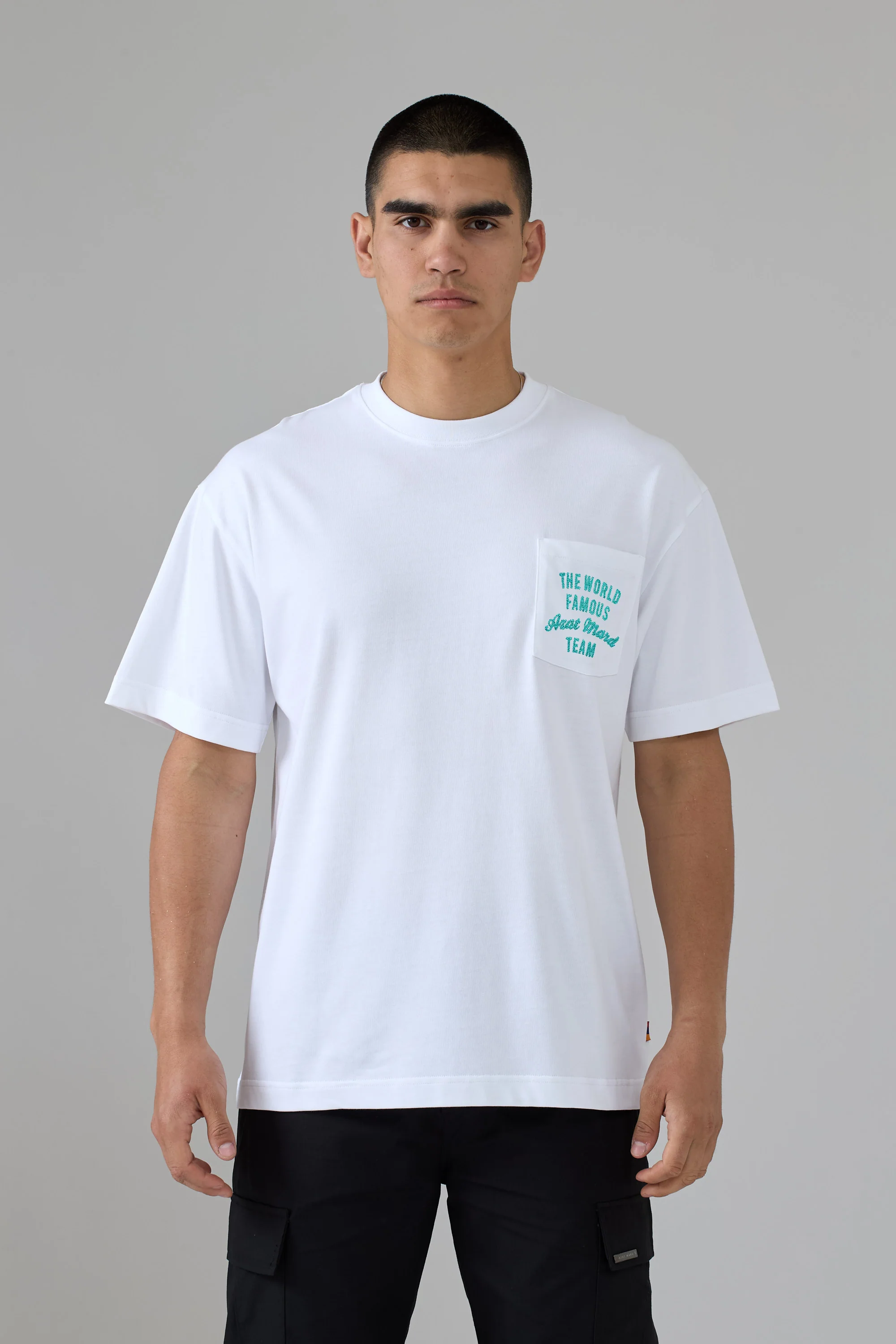 WORLD FAMOUS AZAT MARD TEAM WHITE T-SHIRT - Image 3
