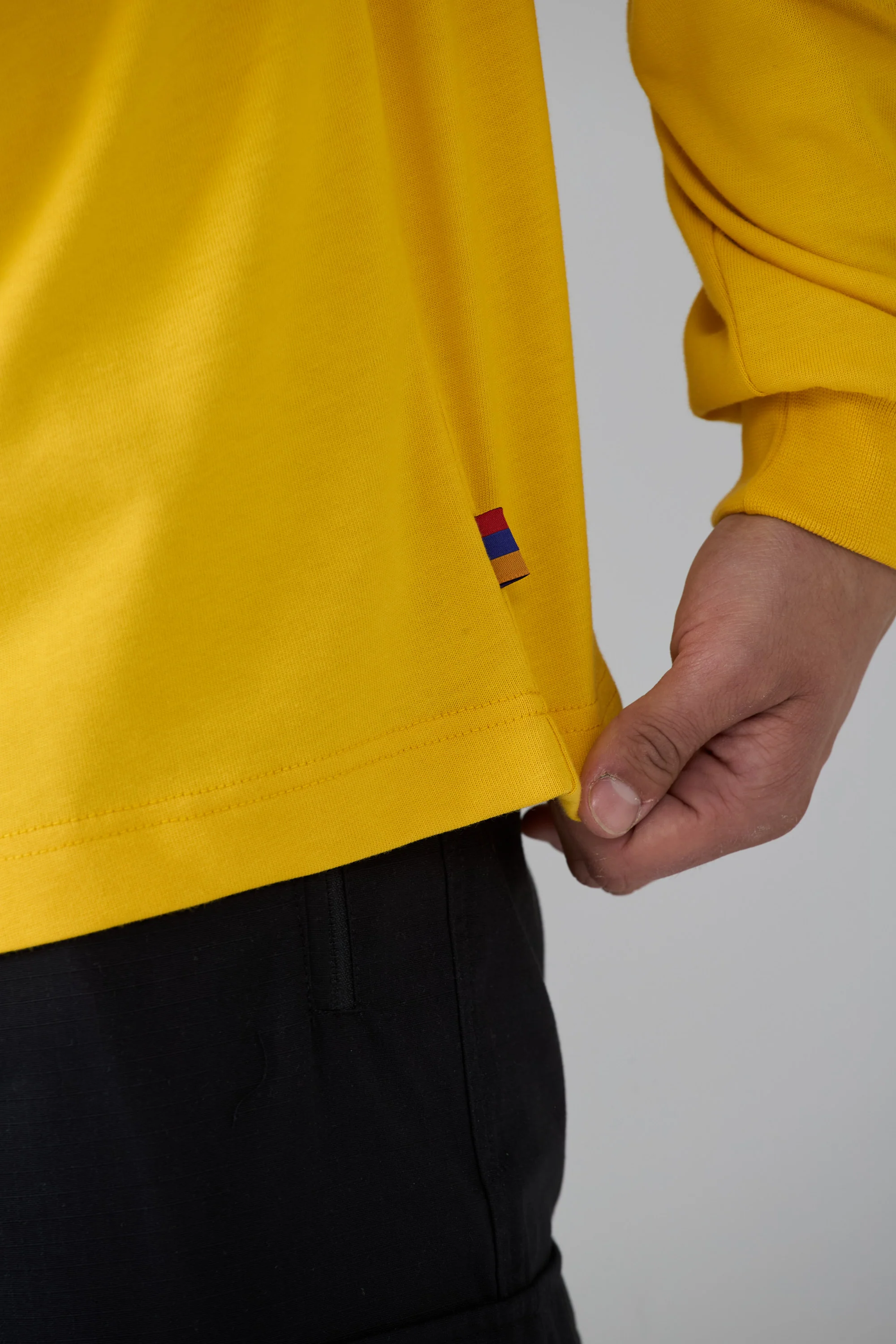 YELLOW LES GENS LONG SLEEVE T-SHIRT - Image 6